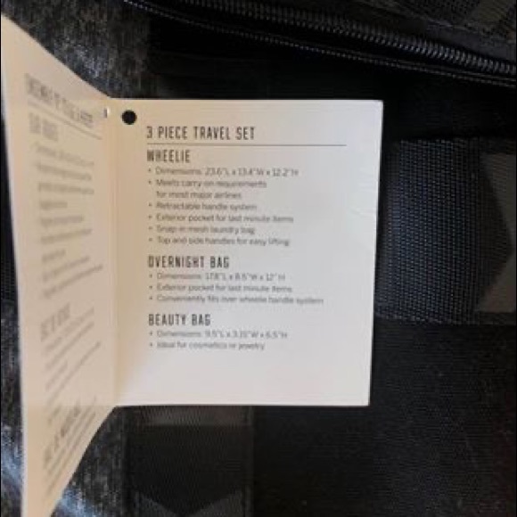 Pink Victoria’s Secret Luggage Set - Picture 2 of 4